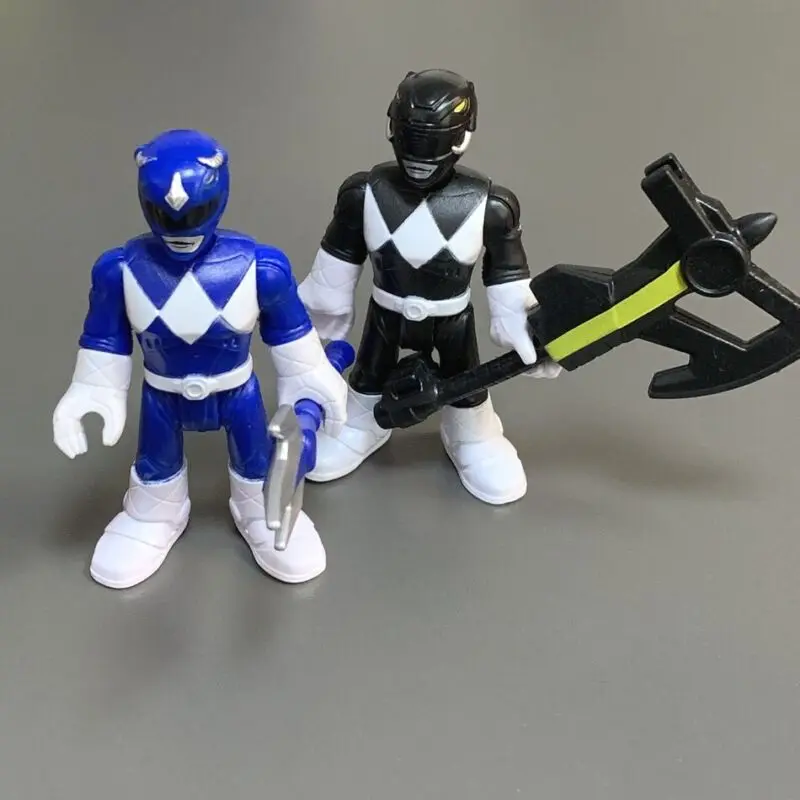 مجموعة Imaginext أسود أزرق أحمر أحمر الحارس أبطال أرقام و ريتا الرب Zedd Finster الأشرار نماذج أفلام شخصية الاطفال هدية