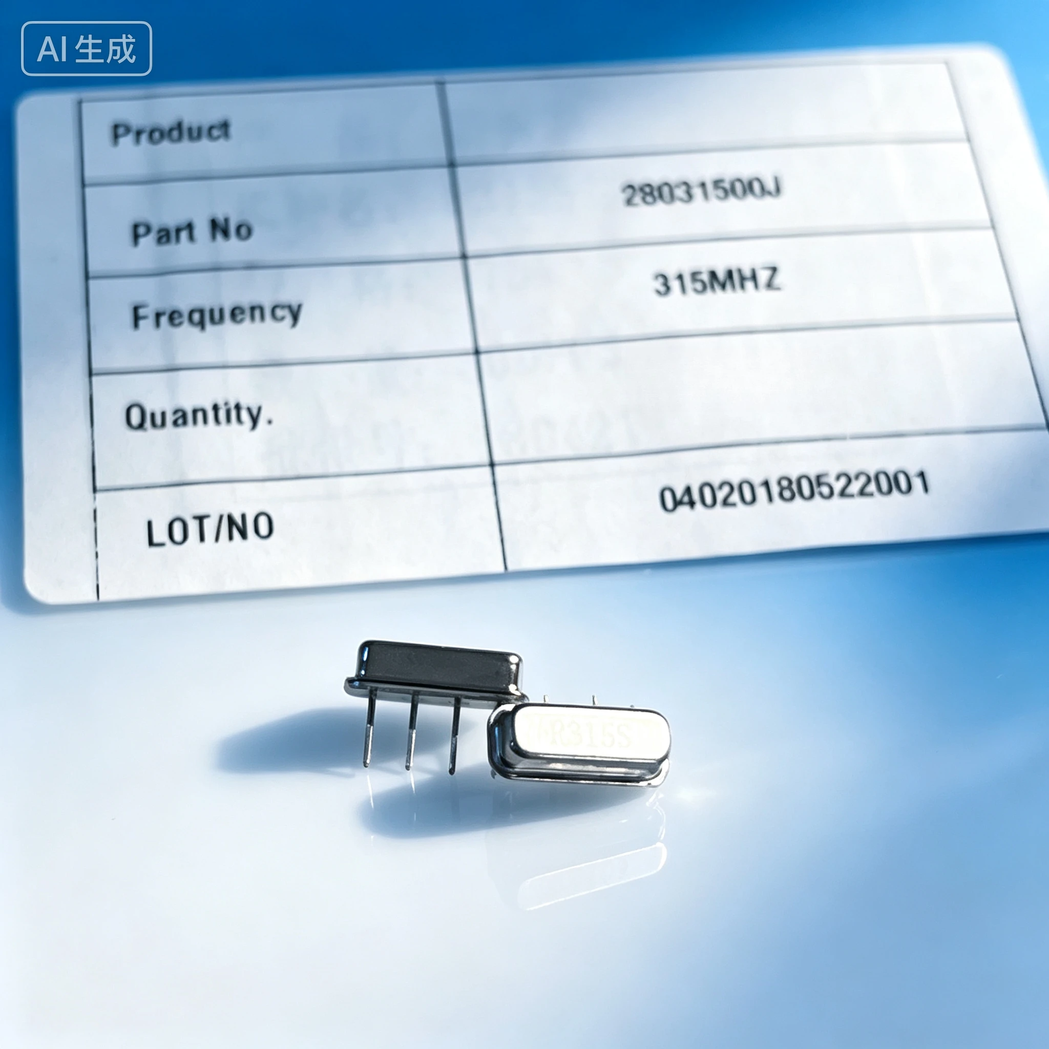 for R315A 315MHz 4Pin SAW Filter F11 for Remote Control Alarm  100pcs