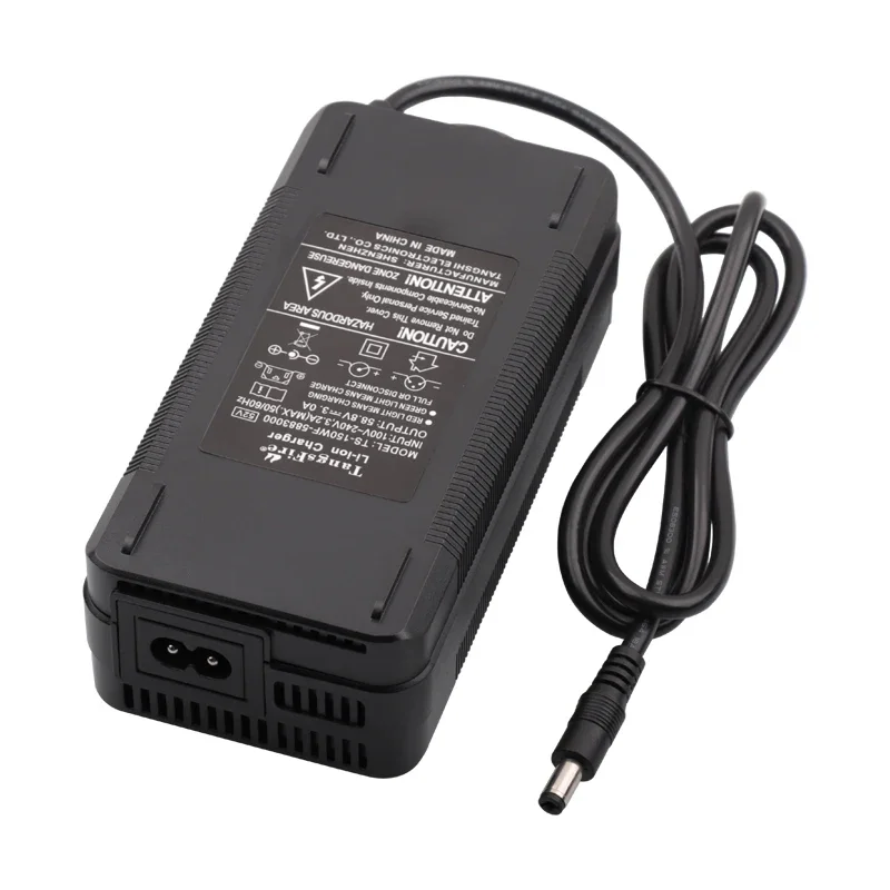 58.8V 3A Smart 18650 Lithium Battery Charger 14Series For 52V Polymer Li-ion Battery Charger DC High Quality Power Adapter