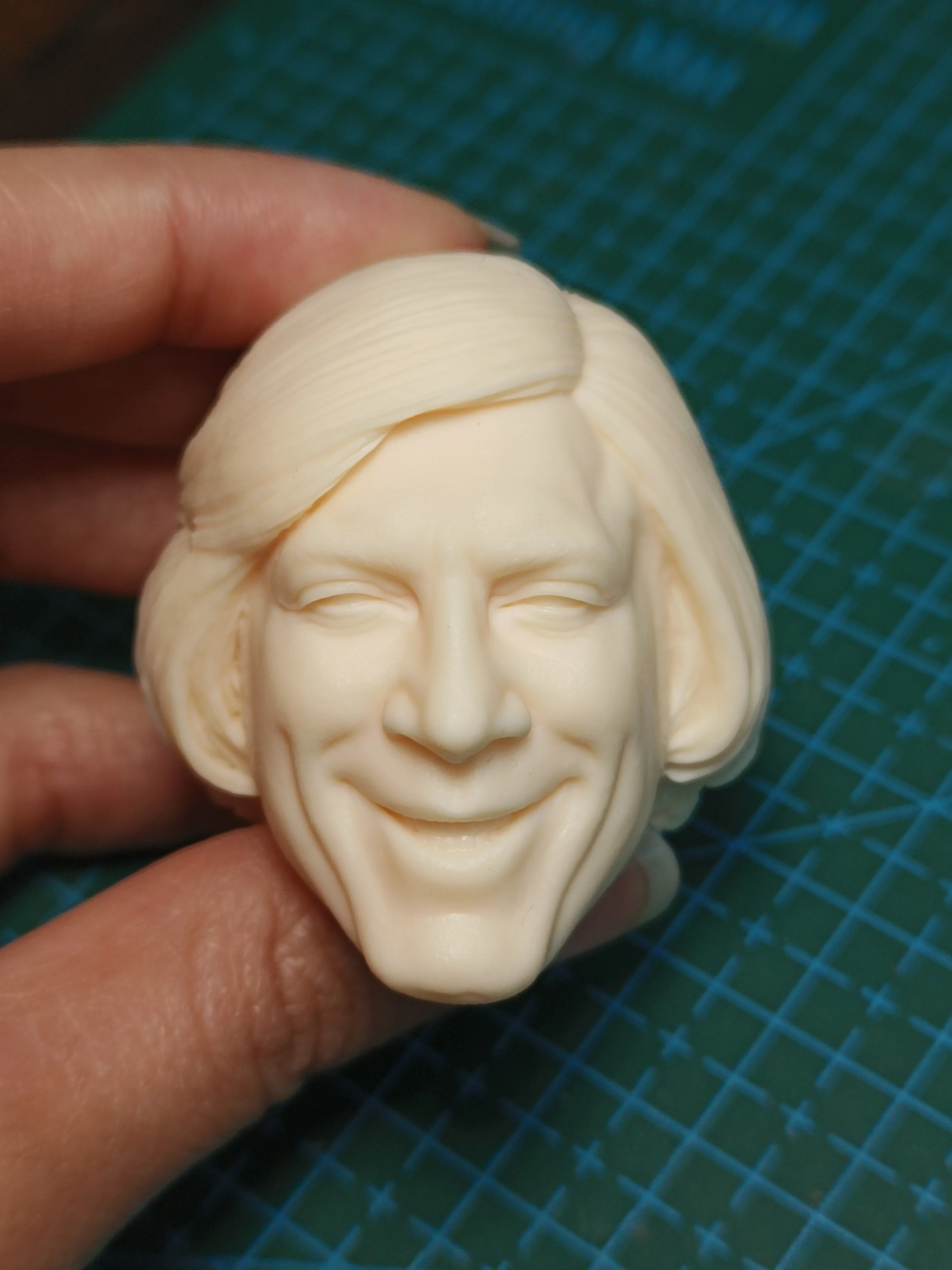 

1:6 Cast Resin Figure Puzzle Kit Figure Head ( Javier Bardem ) Unpainted Sculpted Model (50mm)