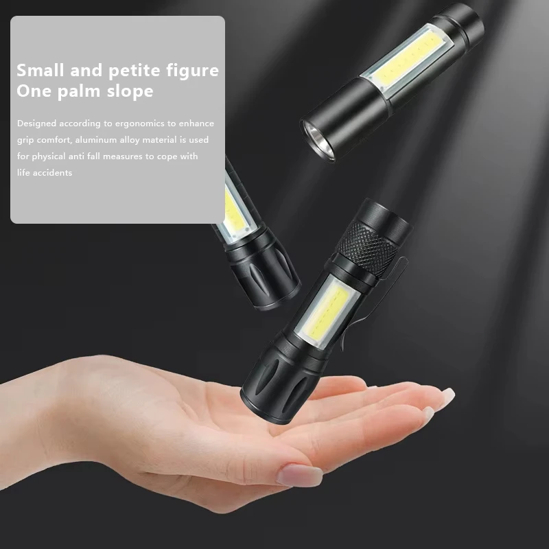 Portable Cob+Led Ca…