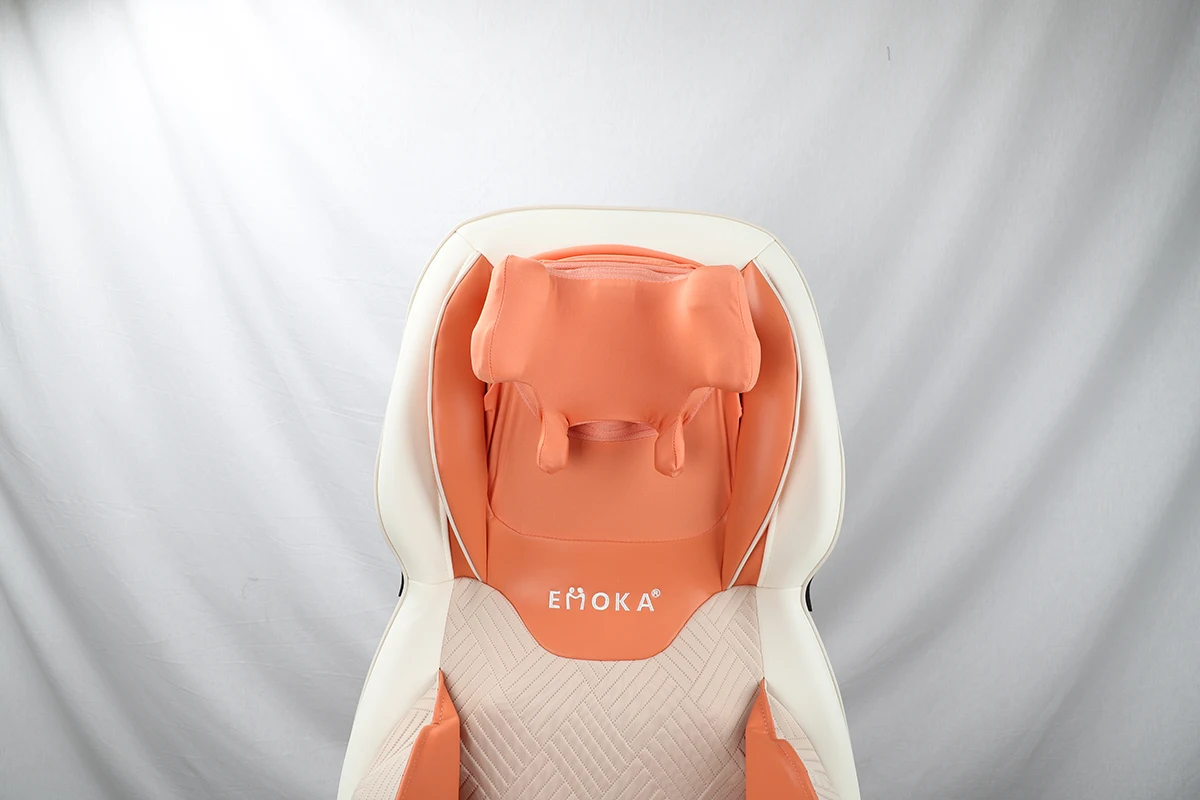 Deep Tissue Kneading Portable Heating Shiatsu Massage Cushion 10 Motor Superior Pu Leather Waist Home Office