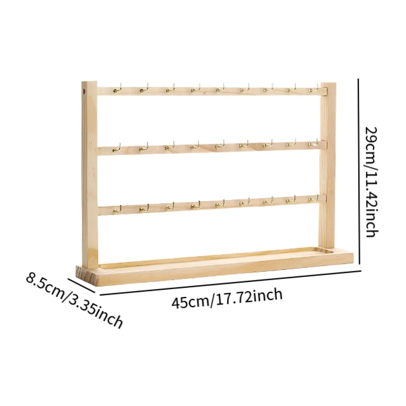 حامل عرض الأقراط وإكسسوارات منظم المجوهرات وديكور المنزل الإبداعي