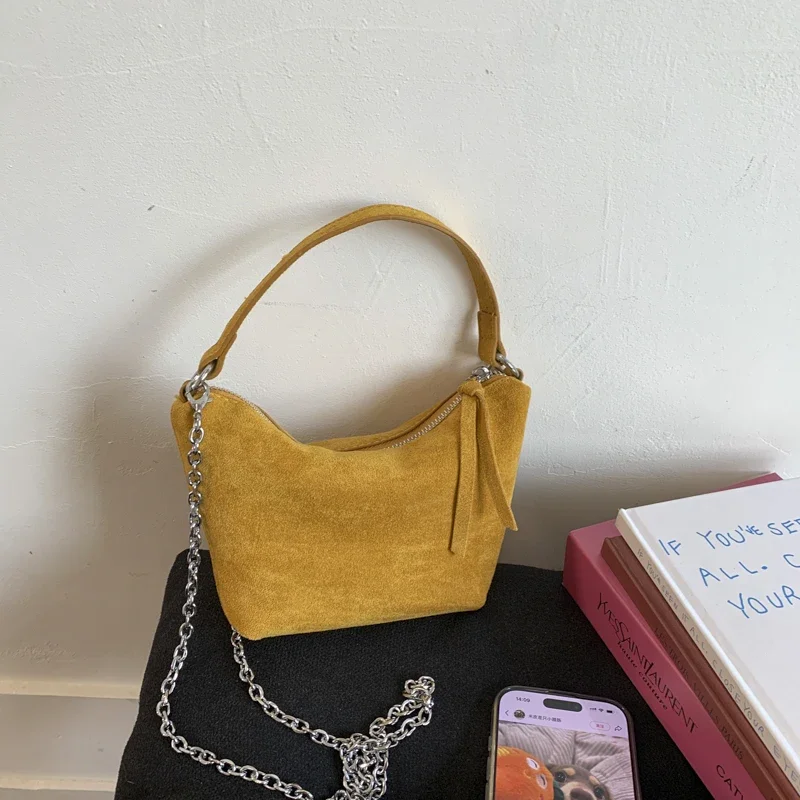 

Осень-зима 2022, новый стильный дизайн, сумки через плечо, изысканные квадратные сумки на плечо из искусственной замши, индивидуальная молния для женщин