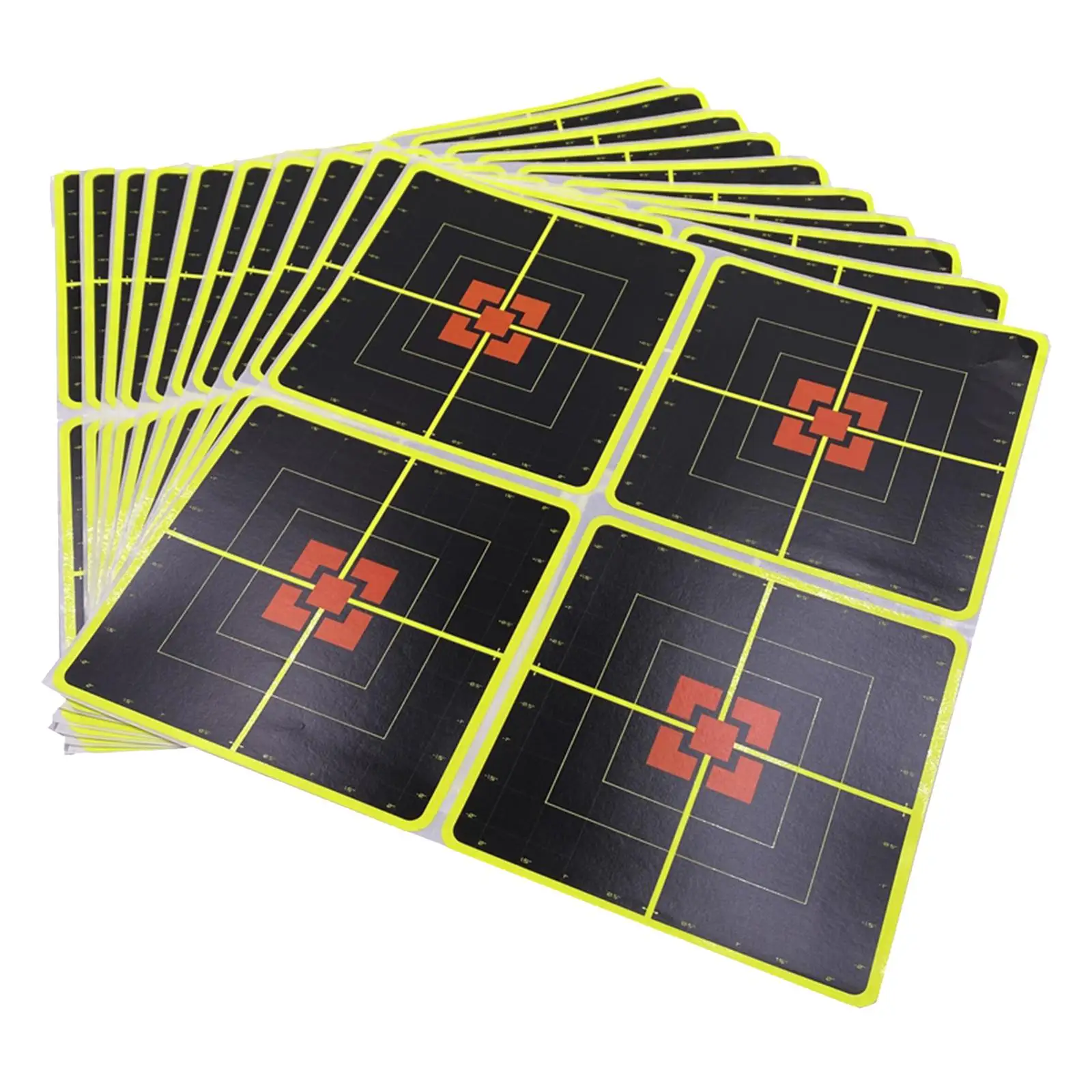 Set of 10 Paper Targets for Range, 100 Yard Targets, Target, ,