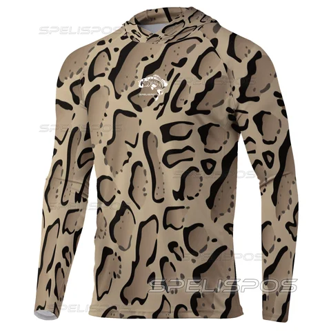 낚시 셔츠 UPF 50+ Fish Maillot 탑 착용 비치 기어 후드 안티 UV 요트 바다 낚시 스포츠 유니폼 저지 러닝 후드