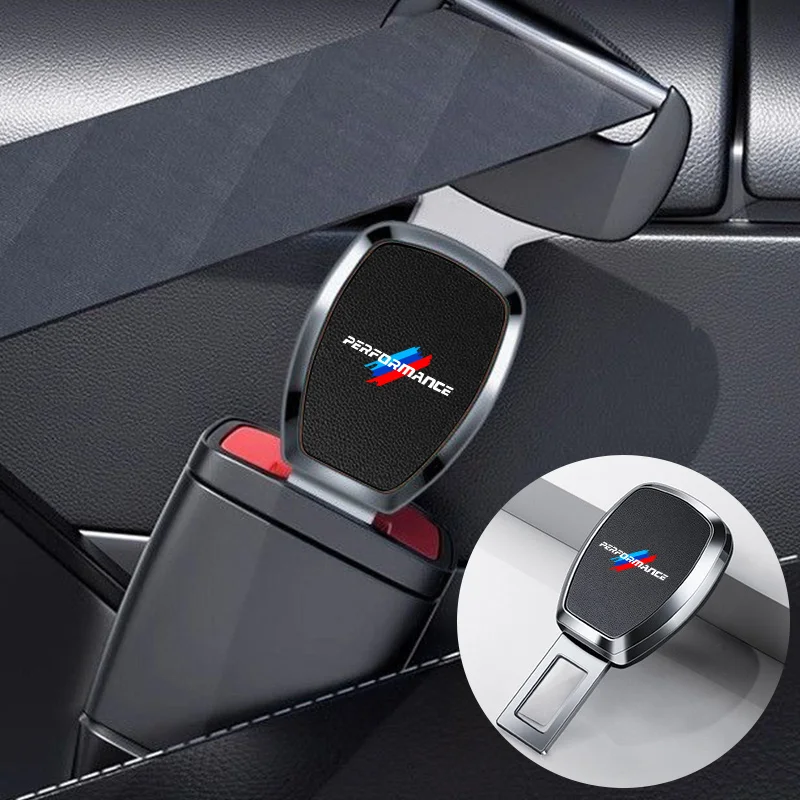 Car Seat Belt Clip Extender Safety Seatbelt Lock Buckle Plug For BMW Performance E46 E39 E60 E90 E30 E36 E87 E53 F15 F16 F20 F30 view 2