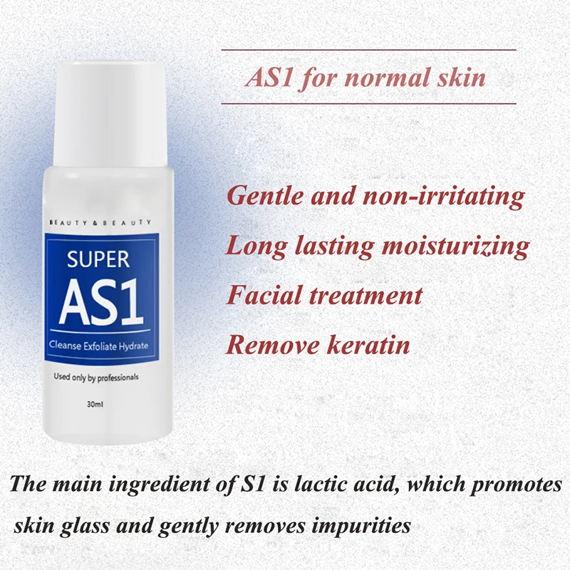 3 stücke * 30ml konzentrierte Aqua-Peeling-Lösung as1 sa2 ao3 Serum für Derma brasion Beauty Machine Tiefen reinigung Gesichts pflege