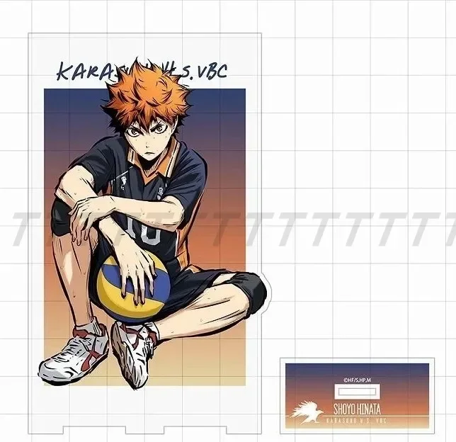 Haikyuu!! Game Tobio Kageyama Tadashi Yamaguchi Kei Tsukishima Shoyo Hinata Figure Doll Anime Acrylic Stand Model