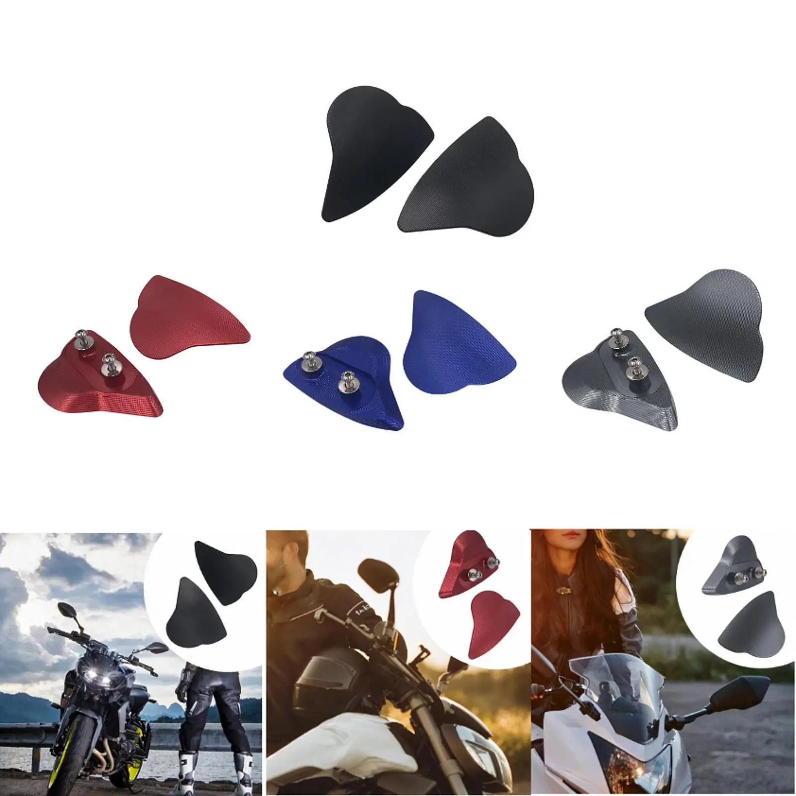 

2Pcs Motorcycle Mirror Block Off Plates for Yamaha Yzf-r6 2017-2024