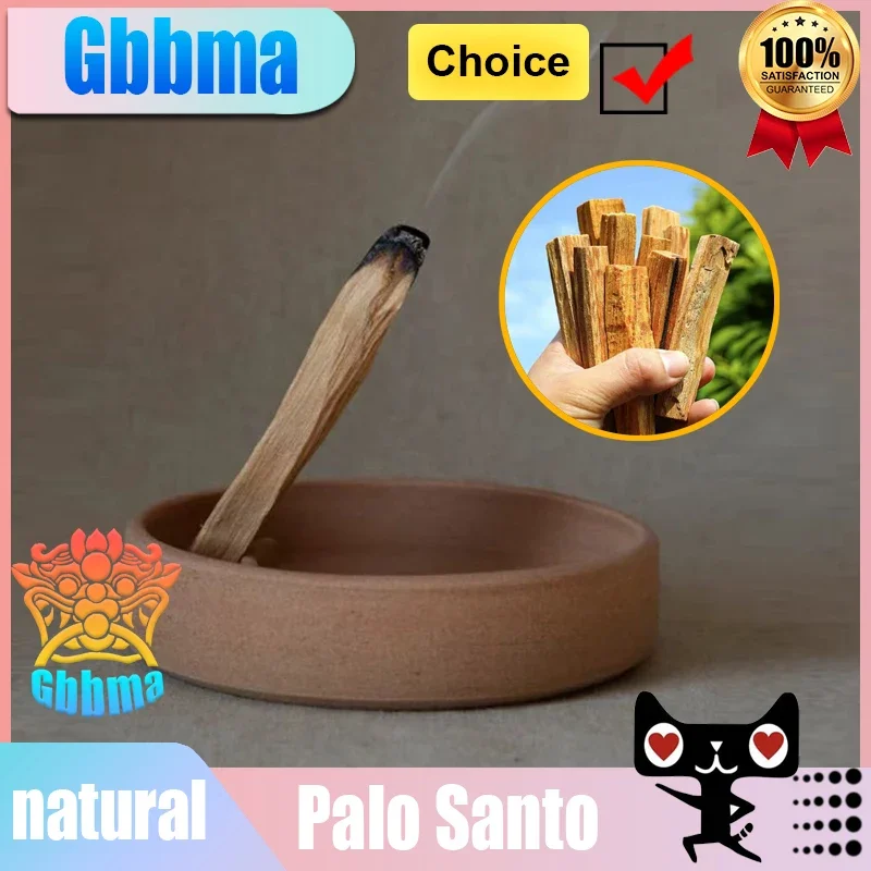 Gbbma Original Palo Santo Holy Wood Natural Sticks Incense，Purify the environment and enhance the field Heal the mind