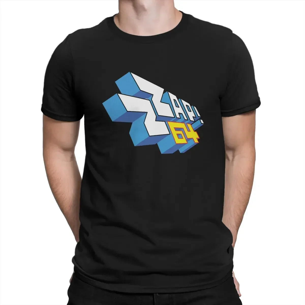 Zzap 64 Retro Commodore 64 Magazine logo Men T Shirt Best Selling Single Computer Model Amazing Tees Short Sleeve T-Shirt