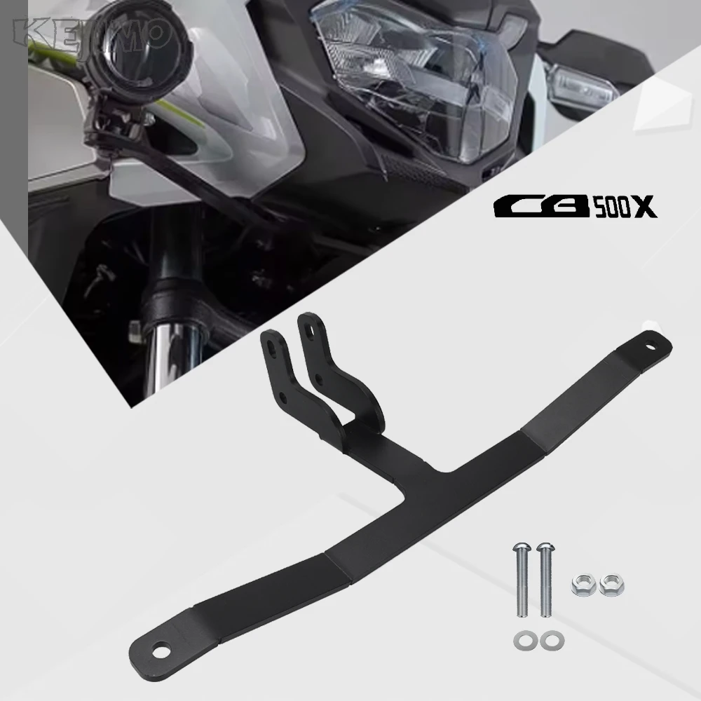 

2023 2024 Motorcycle Fog lamp Mount Auxiliary Lights Fog Lights Bracket FOR Honda CB500X CB 500 X 2018-2020 2021 2022 CB 500X