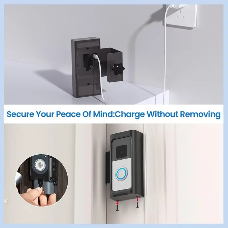 

MLGB-Video Doorbell Mount For Video Doorbell(2Nd Generation-2020 Release),Video Doorbell 3/3 Plus/4/Battery Doorbell Plus/Pro