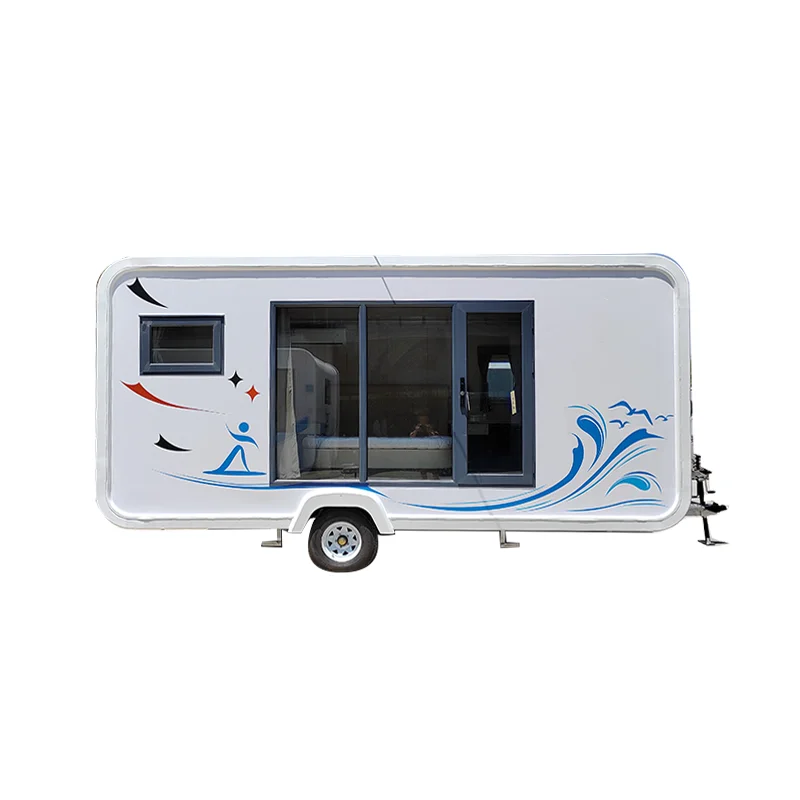 7M Campervan Trailer RV Manufacturer China RV Campervan Adventure Vehicle Travel Trailer Campervan