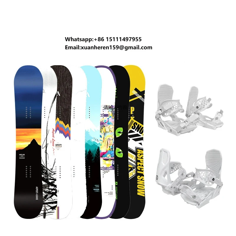 Outdoor Sports Winter Snowboard Freestyle Design Snow Skiing Board Warehouse Direct Selling Snowboard