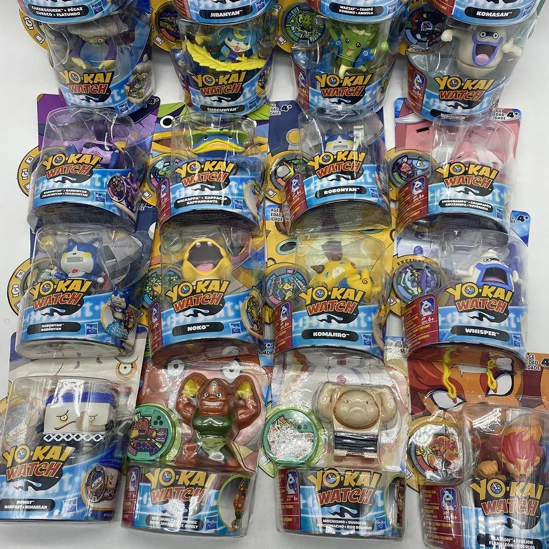 Hasbro YoKai Watch Whisper Jibanyan Komasan Noko Action Figures Collectible Model Monster Toys Gifts