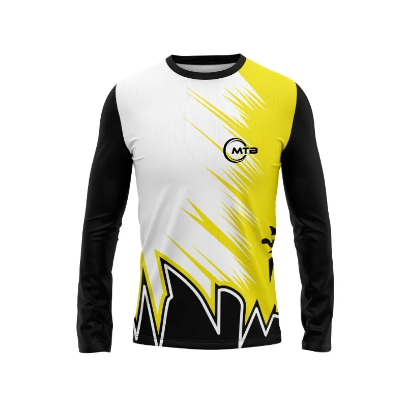 

2026 Fashion Sports Cycling Long Sleeve, Racing Racing Printed Long Sleeve Sportswear, Off Road Sunscreen Cycling Clothing