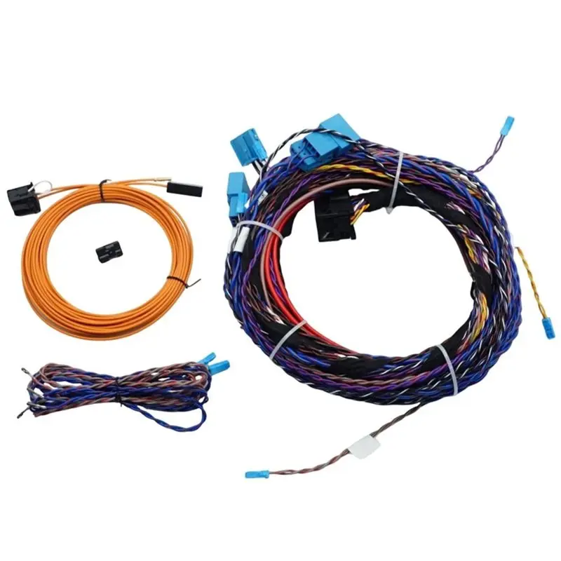 AA14 New For BMW E60 5 Series Car Audio Upgrade Wiring Harness Kit Retrofit Speaker Wiring Cable Kit
