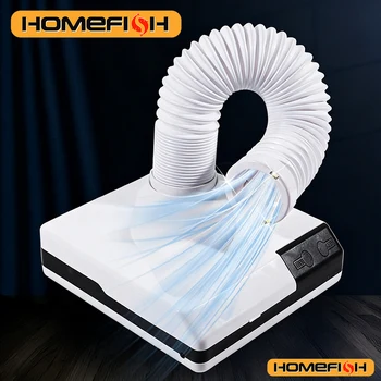 60W Nail Dust Collector Machine Nail Dust Vacuum Cleaner For Manicure Pedicure Nail Art…