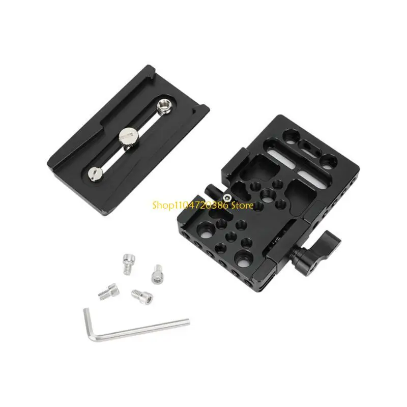 

Metal Quick Release Plate with Calmp Base Compatibility for Various Accessories