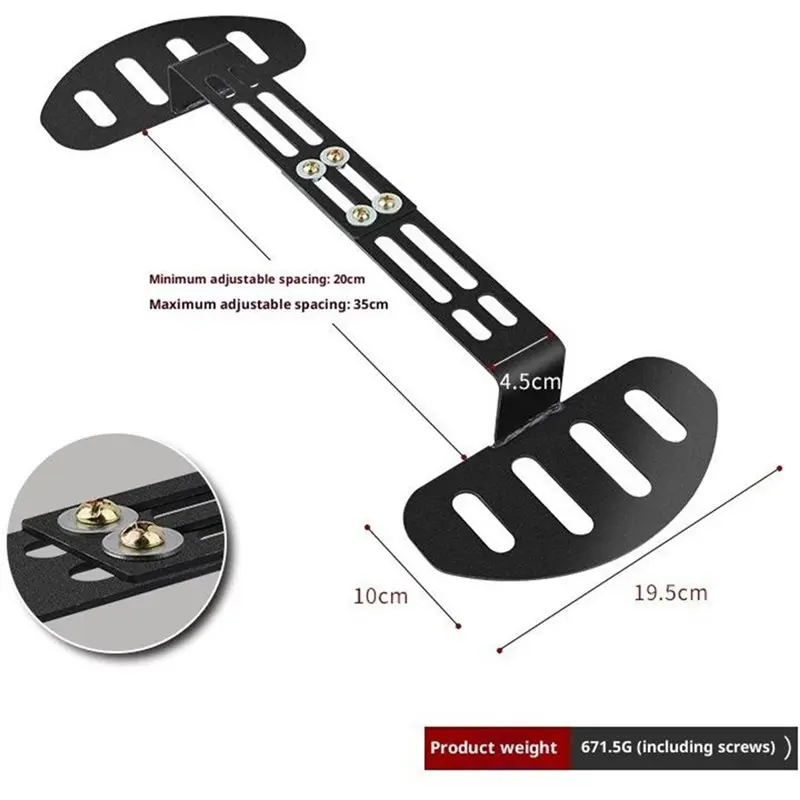 DT42-Upgraded Bicycle Front Pedals, Adjustable Anti-Slip Motorcycle Pedals, Electric Scooter Replacement Parts Version