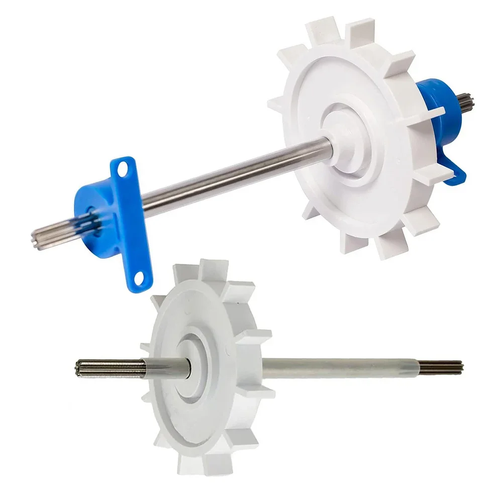 

1 Pool Cleaner Drive Shaft Assembly 2 Pack Turbine Bearing For Polaris Cleaner 180 280 TR28P C80 C86 EC80 For TANKTRAX