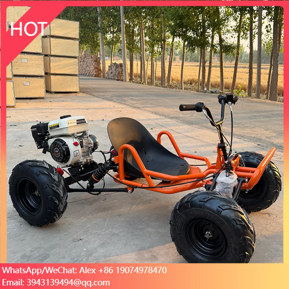 

Высокопроизводительный внедорожный картинг с четырехтактным двигателем 212 куб. см для дрифта и гонок на открытом воздухе, для взрослых, обеспечивающий захватывающие ощущения