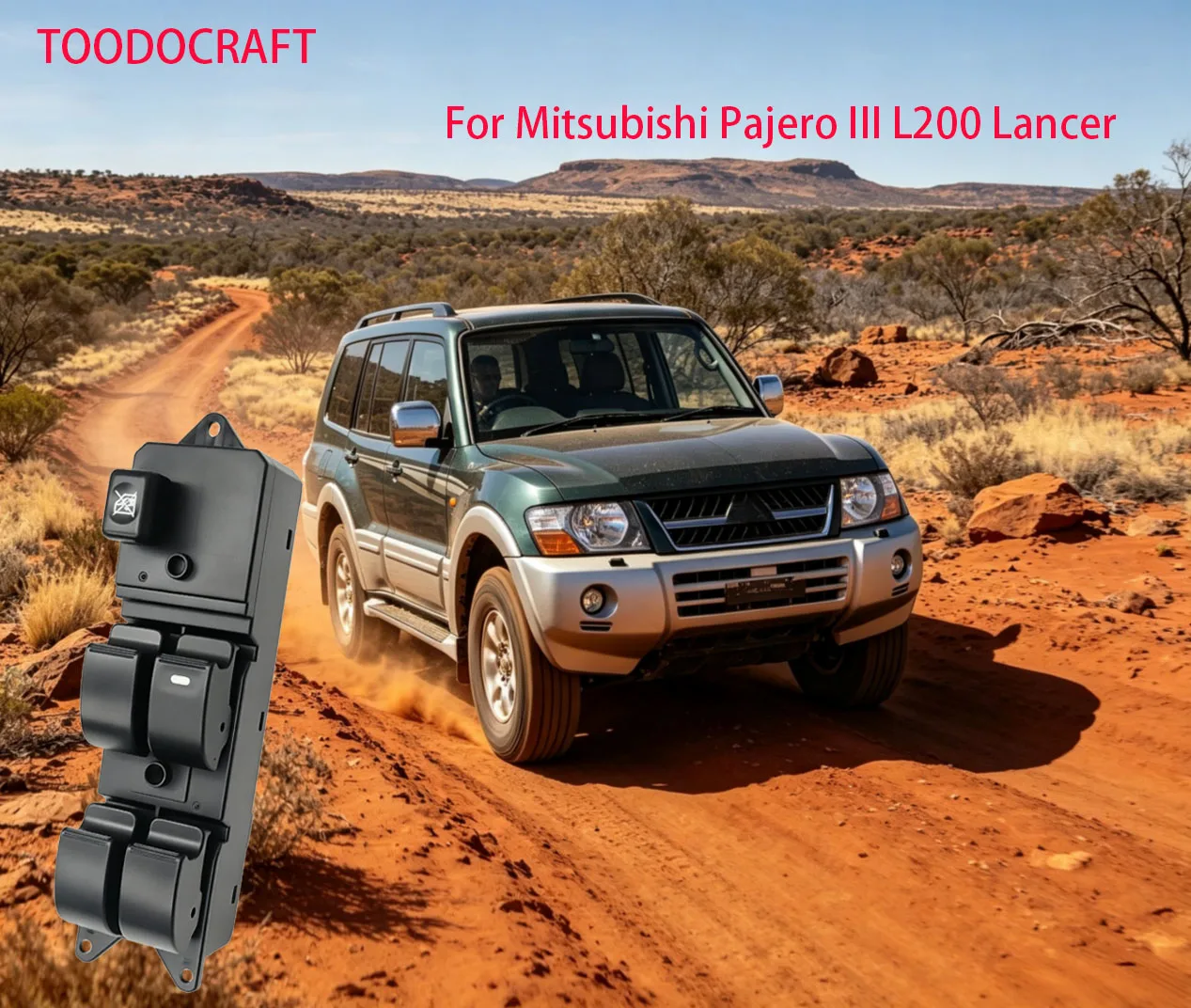 MR587942 MR587941 Master Power Window Switch for Mitsubishi Pajero III Lancer L200 Triton