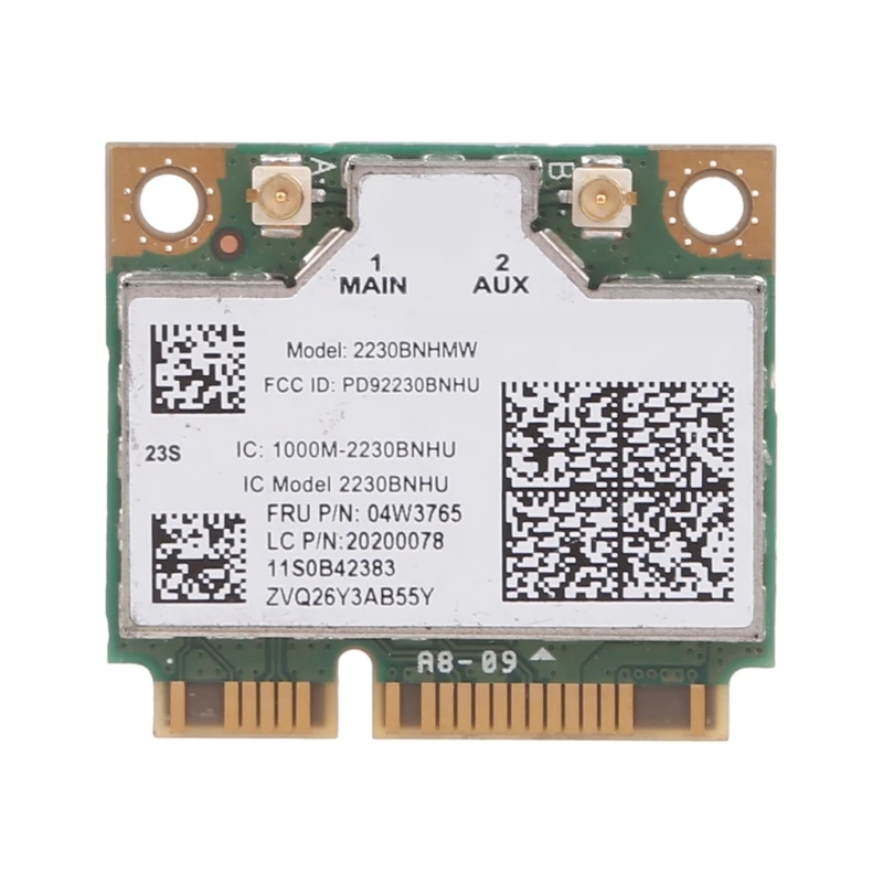 ワイヤレス N2230 2230BN 2230 2230BNHMW 2230N ハーフミニ Pci-e 300Mbps + Bluetooth4.0 ドロップシップ