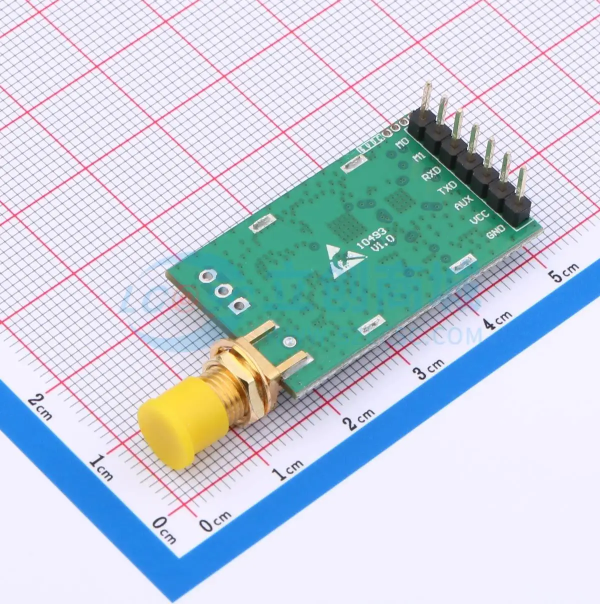 2pcs E310-433T23D SMD 36x21mm 433MHz GFSK 23dBm RF Wireless Communication Module for Smart Home System