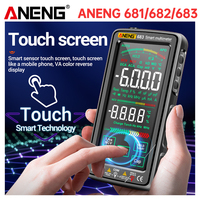 ANENG 681/A3005 Rechargable Digital Multimeter Non-contact AC/DC Voltage Tester Touch Screen Current Resistance Tester