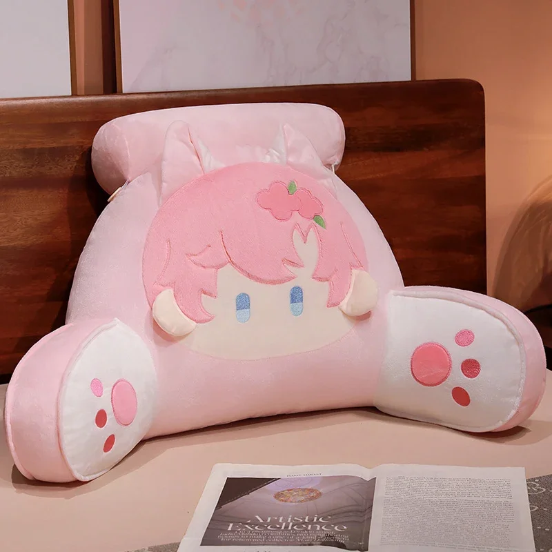 

Anime Love and Deepspace Xavier Zayne Sylus Caleb Rafayel Cosplay Backing Block Ornament Cartoon Fluffy Lazyback Back Cushion