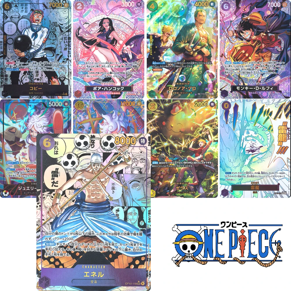 Personajes de Anime ONE PIECE Portgas D Ace Silvers Rayleigh, tarjeta de colección Xtreme hecha a mano, regalo de cumpleaños y Navidad, juguetes de juego