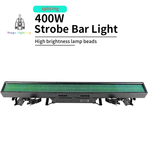 1-2PCS/400W outdoor IP65 led pixel bar light DMX512 Control waterproof dj led strobe light with Atomization function