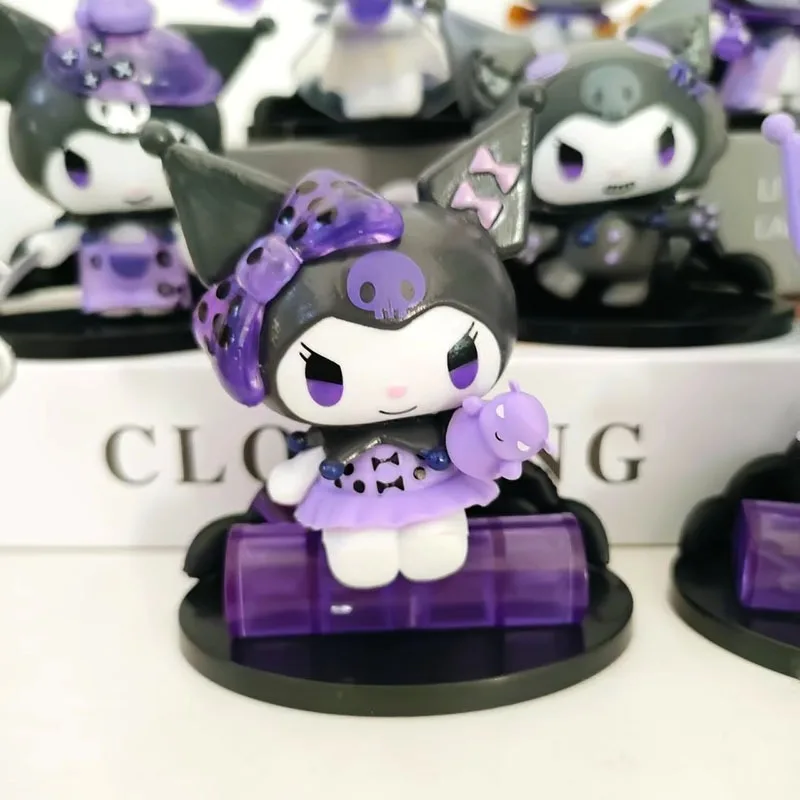 Caja ciega de la serie Sanrio Kuromi Witch Festival, juego de moda, muñeca de acción manual, decoración de mesa, regalo para niñas y niños