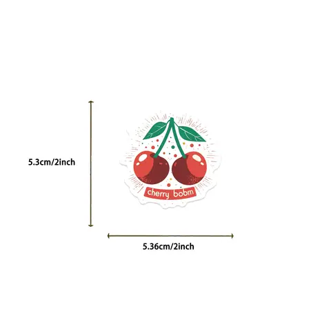 10 best sales körsbärsklistermärke - №5