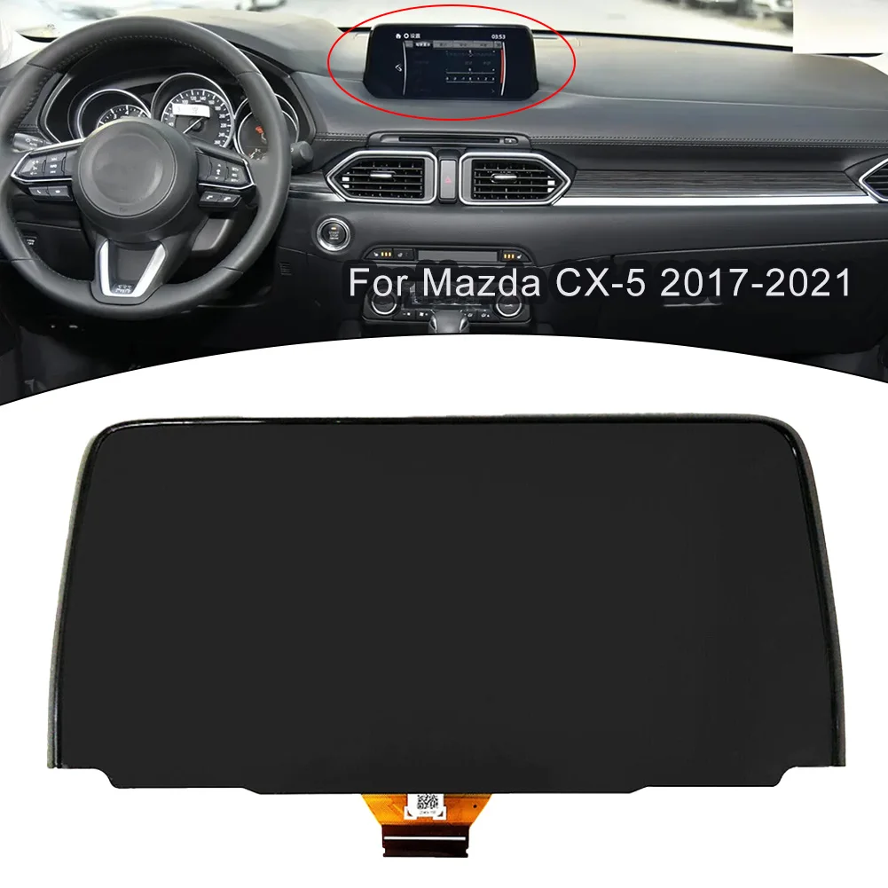 

Easily Install Radio Screen Panel LCD Display Touch TM070RDHP05 7\" Black + Silver Glass For Mazda CX-5 2017-2021