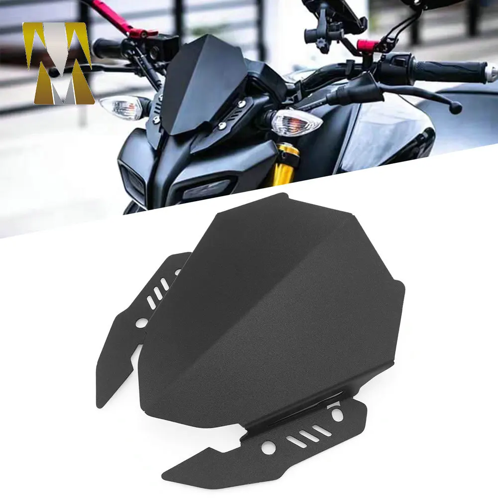 

MT125 MT15 Motorcycle Aluminum Windshild WindScreen Deflector For YAMAHA MT125 MT-125 2019-2022 MT15 MT-15 Accessories