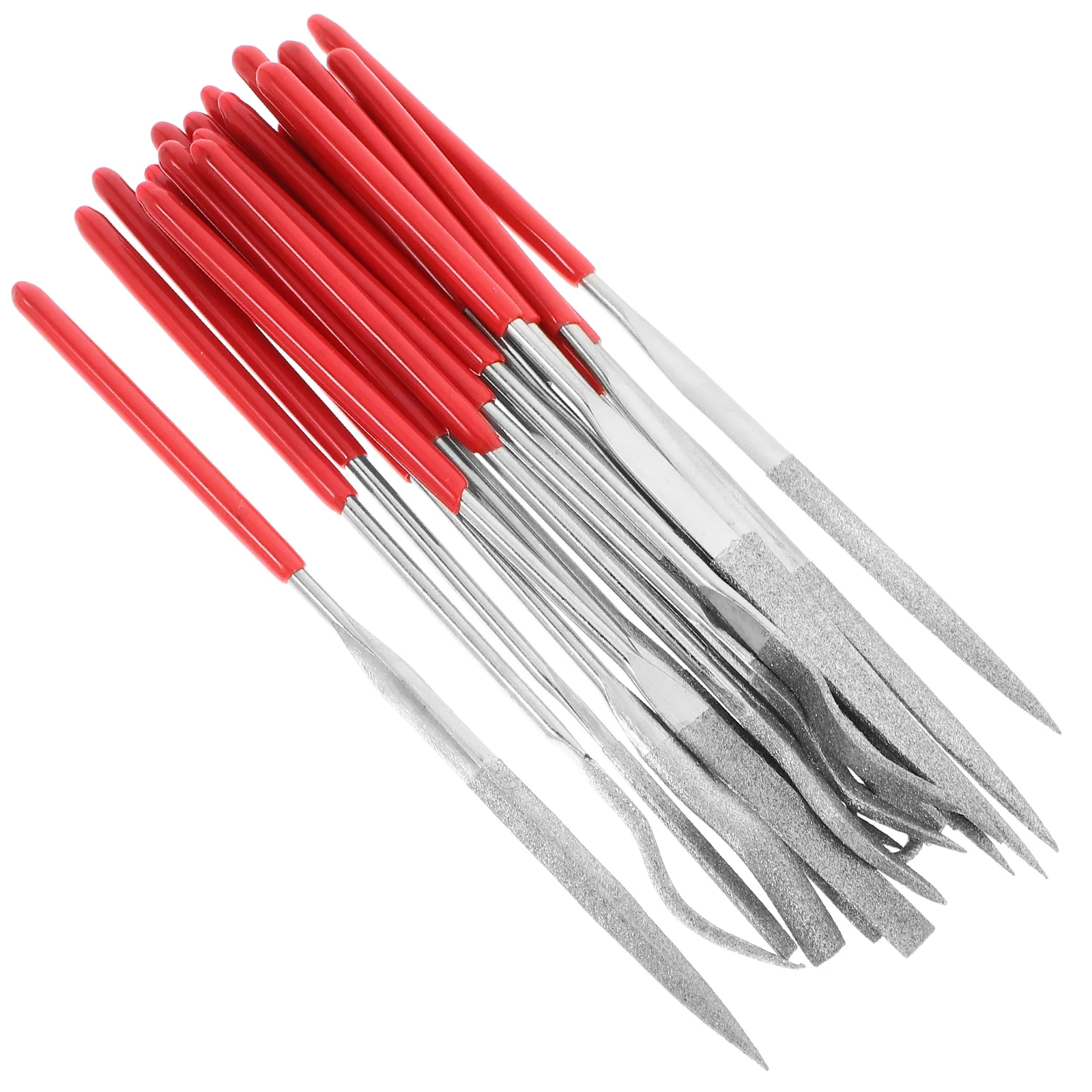 

20 Pcs Diamond Needle File Set Mini Jewelry Tool Files For Metalworking Shaping Precision