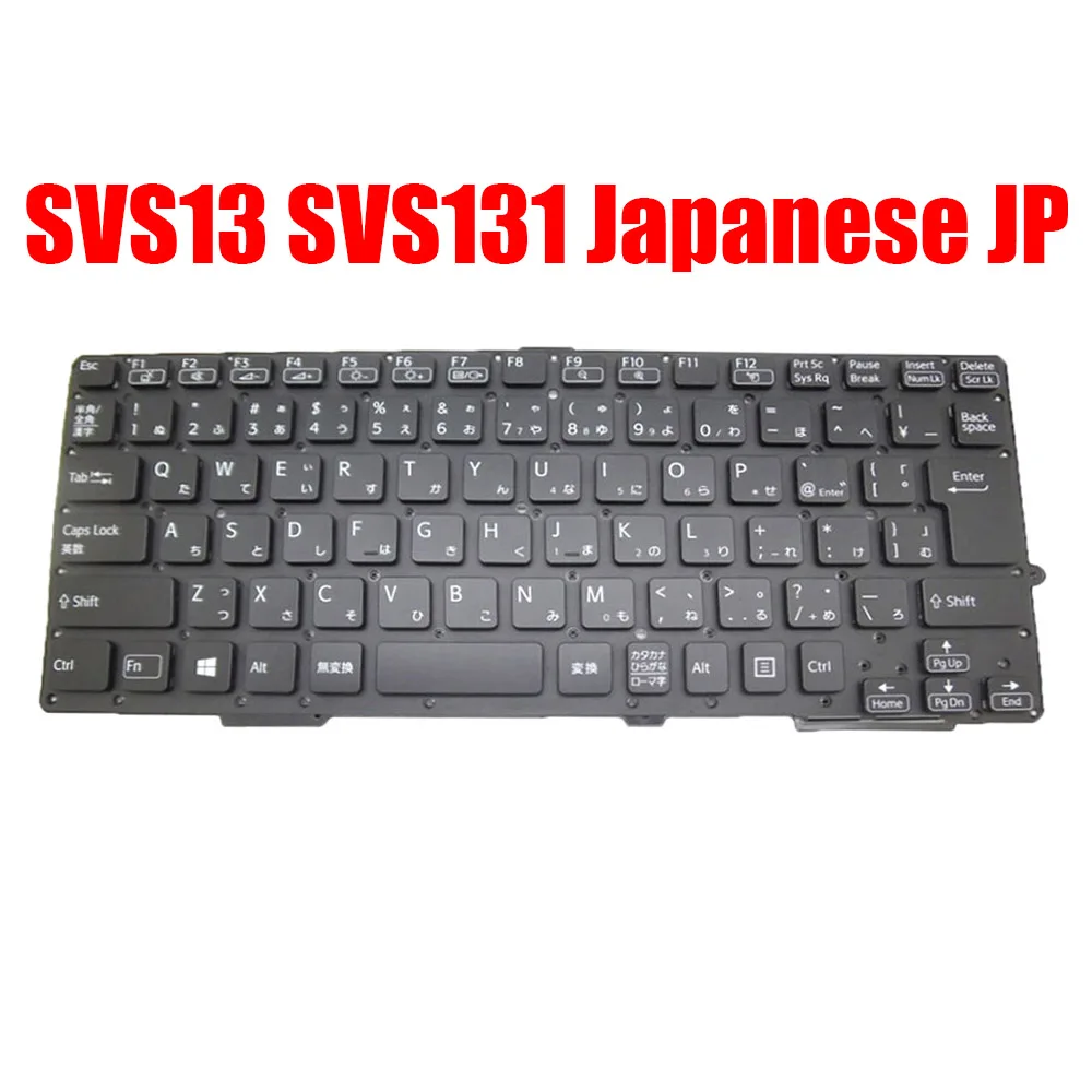 

JP Laptop Keyboard For SONY SVS13 SVS131 9Z.N6BBF.40J 14905871JP 55012FW92J0-035-G Japanese Black New