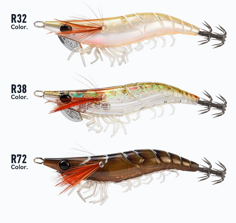 KINGDOM EGI PRO Leuchtender Tintenfisch-Köder 2.5 # 3.0 # 3.5 # Weitwurf-Tintenfisch-Jig für Salzwasser, Oktopus-, Tintenfisch- und Eging-Angelköder – Detail 9