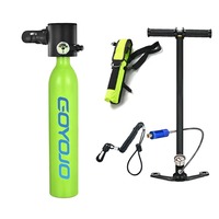 0.5L Mini Scuba Tank Dive  Diving Equipment Underwater Breath Device  Cylinder Oxygen  5-10 Minutes C Set