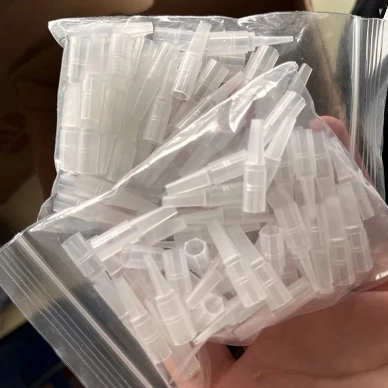 

Одноразовые стерилизованные иглы для татуажа PMU, 100 шт. с насадками, для макияжа бровей, татуировок и боди-арта, 1R/3R/5R/5F/7F