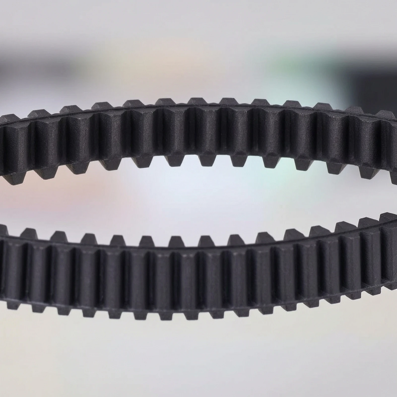 Scooter Drive Belt Long-Lasting Clutch Gear Belt Black Wear-Resistant for Mechanics, Drivetrain Replacement