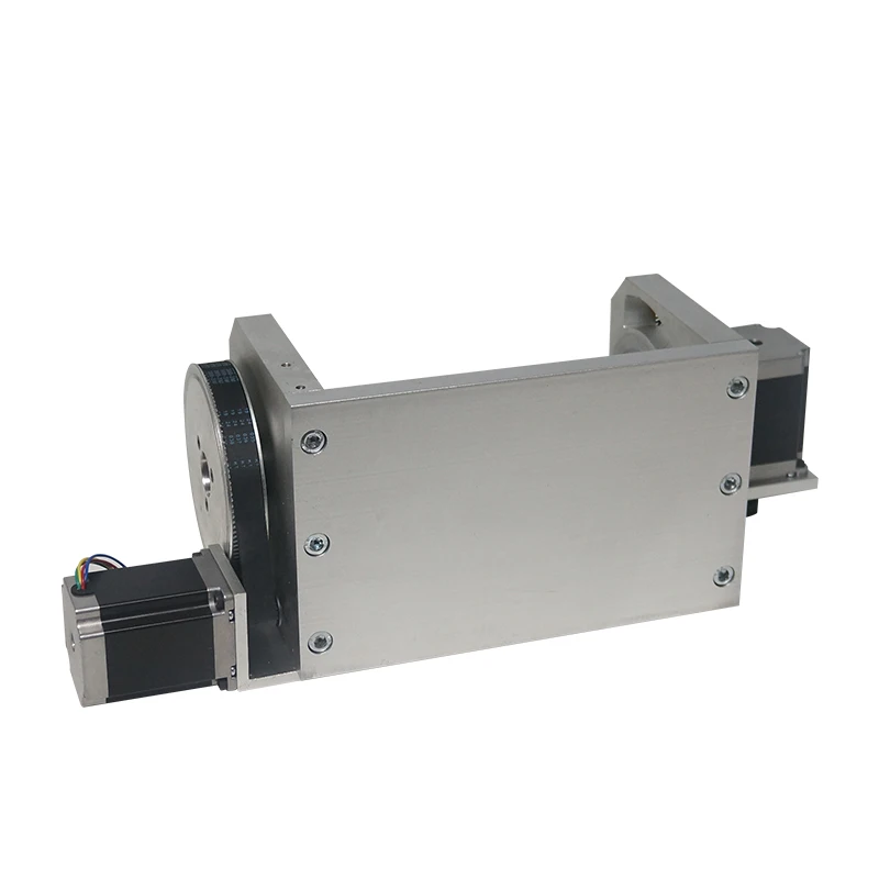 CNC 4th Axis 5th Axis A Aixs Rotary Axis 98MM Center Height with Table for CNC Router