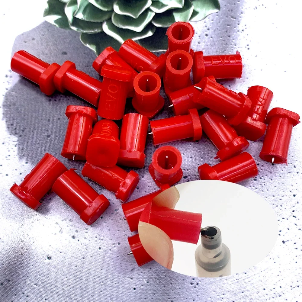 رمش الغراء حجب إبرة رمش تمديد أدوات ماكياج اكسسوارات جلدة زجاجة صمغ التوصيل منع انسداد إبرة