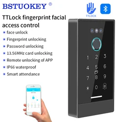 Ttlock ttrenting app Gesicht biometrischen Finger abdruck Zeiter fassung system wasserdicht Mitarbeiter Rekorder Gesichts erkennung Zeit Uhr