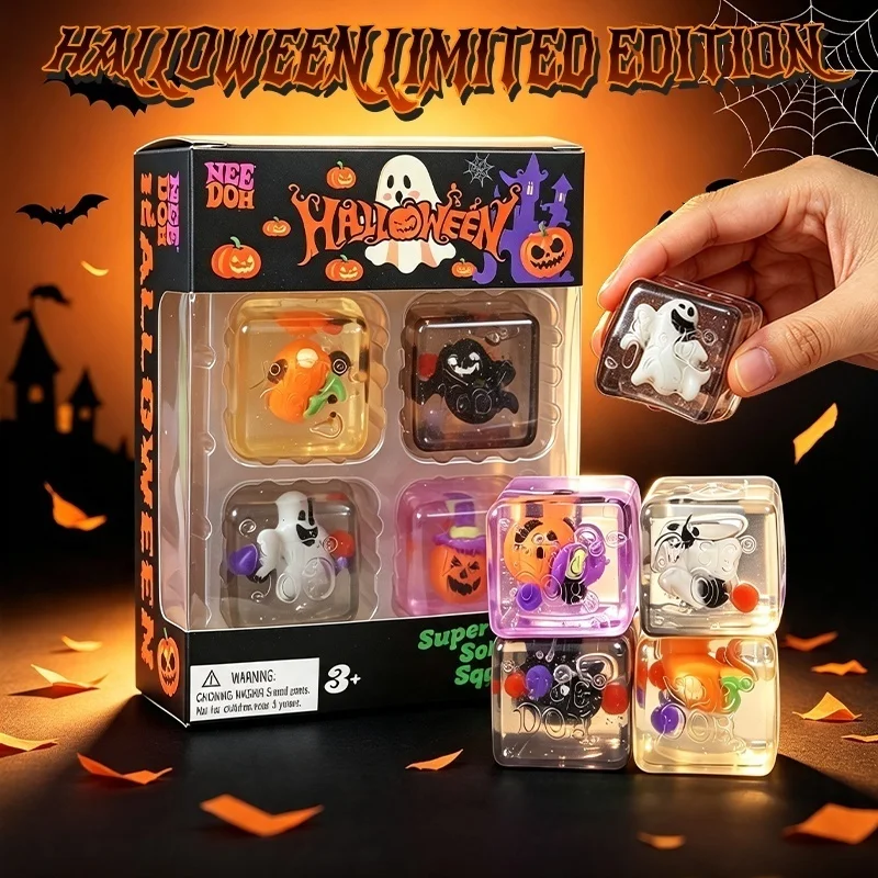 needoh-nice-cube-edicao-limitada-de-halloween-brinquedo-anti-estresse-de-apertar-textura-macia-de-maltose-brinquedo-fidget-de-elevacao-lenta-conjunto-de-presente-com-4-pecas