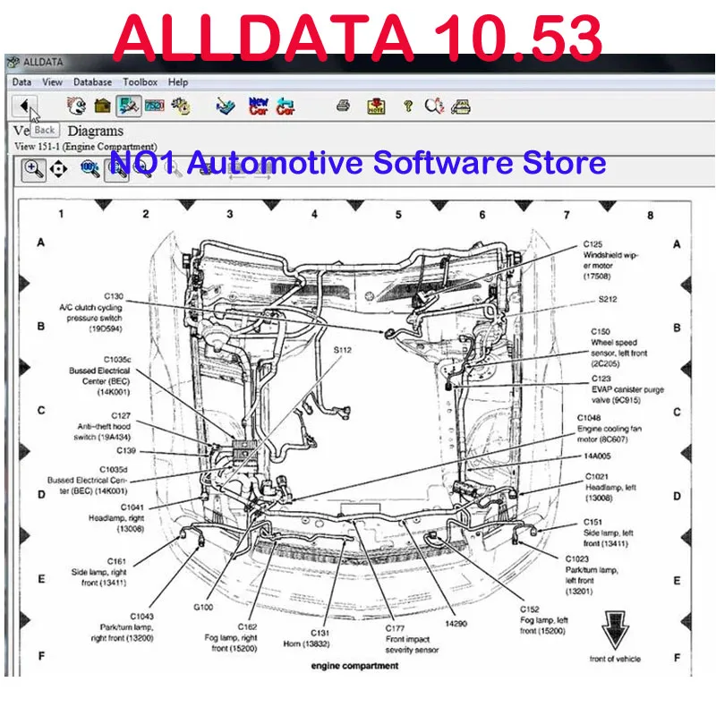 2024  Newest alldata Auto Data Repair Diagram Software alautodata 3.45 software link + install video download  diagnostic instal